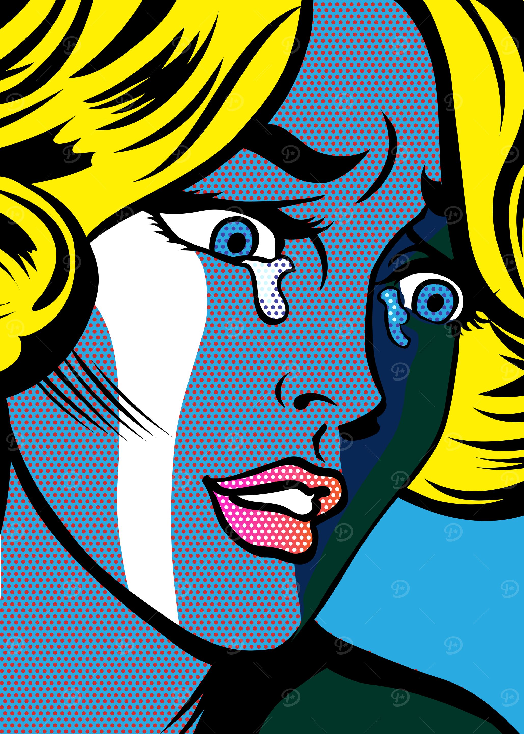Freightened Girl