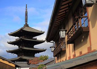 Japanese Pagoda in Kyoto