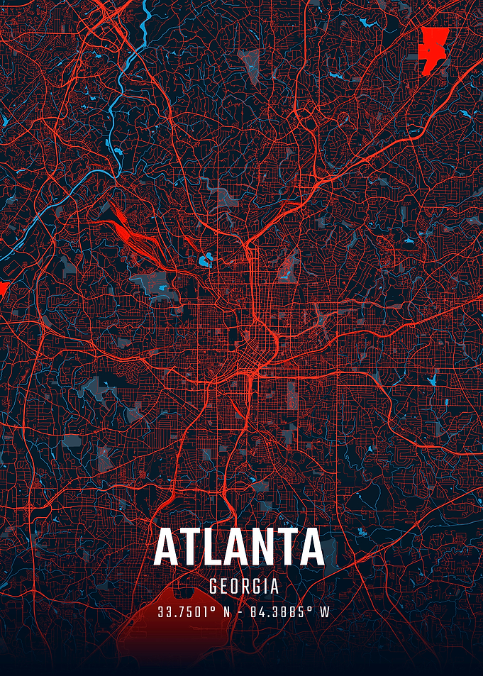 Atlanta City Map