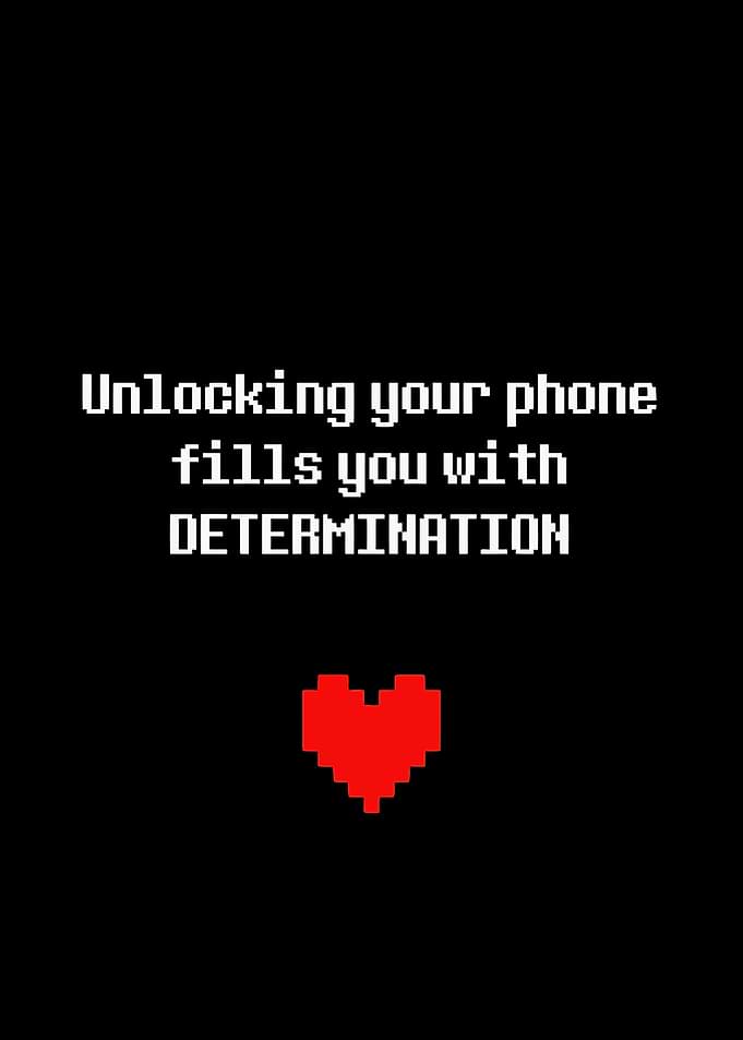 Undertale Determination Pixel Art