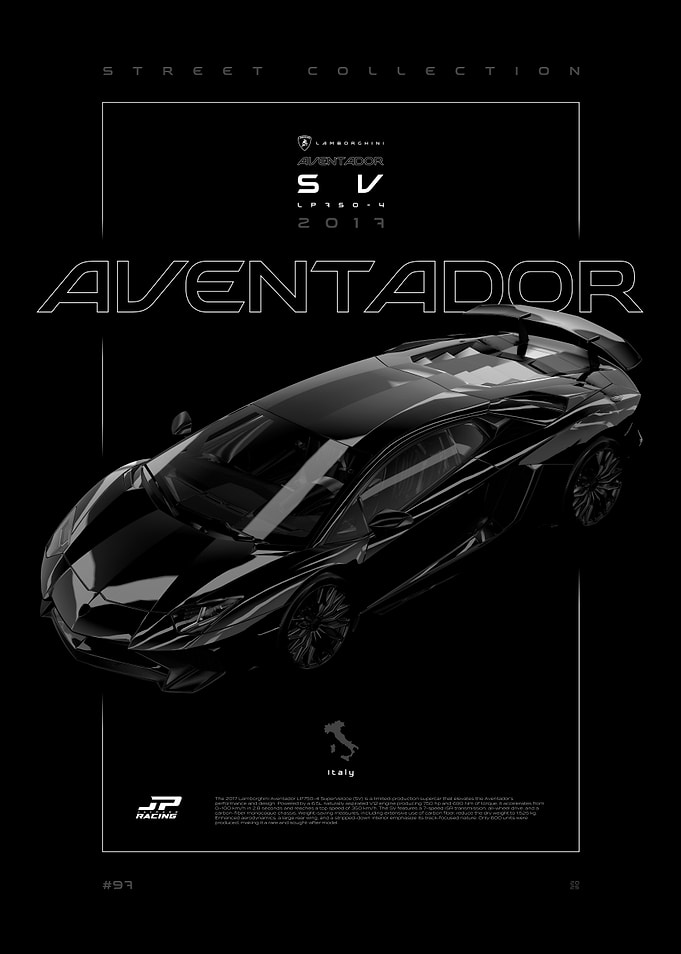Lamborghini Aventador SV LP750-4 2017