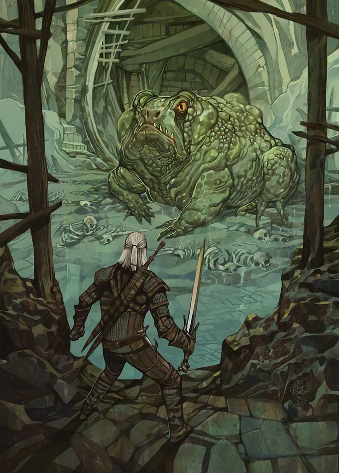The Toad Prince by Jakub Rebelka