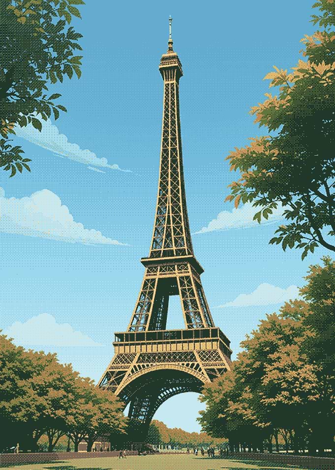 Eiffel Tower in Paris
