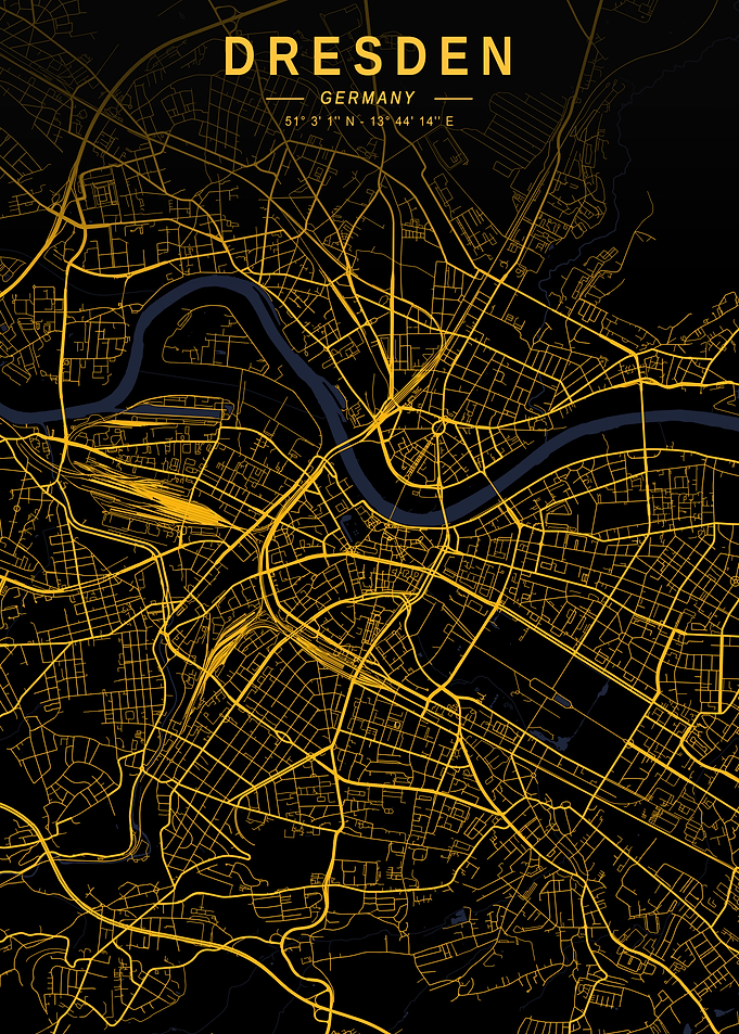 Dresden Golden City Map
