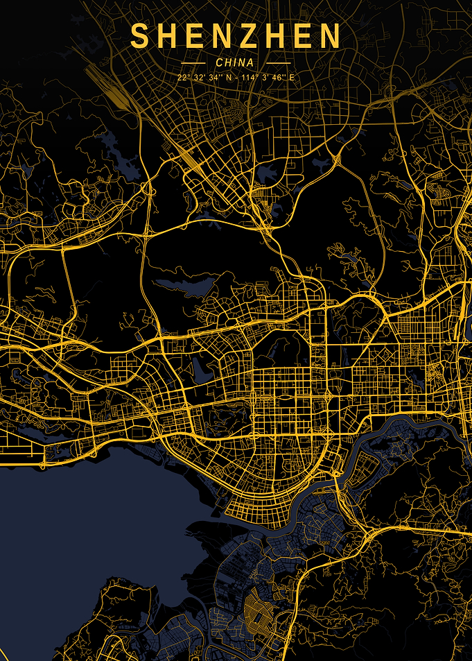 Shenzhen Golden City Map