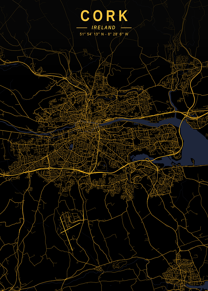 Cork Golden City Map