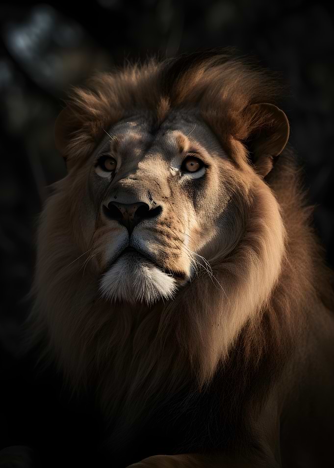 Majestic Lion King