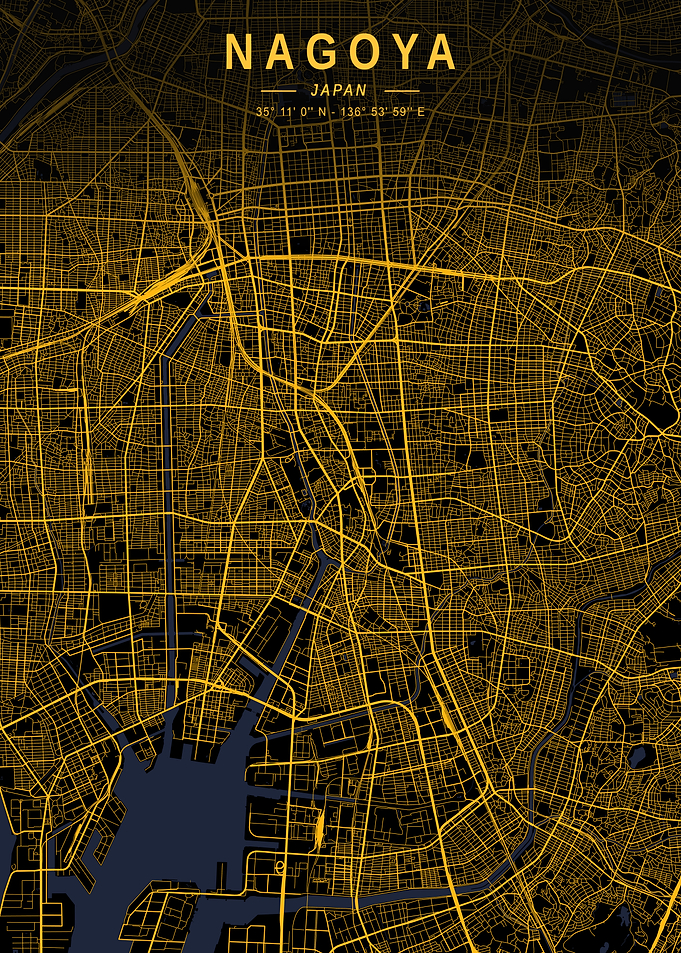 Nagoya Golden City Map