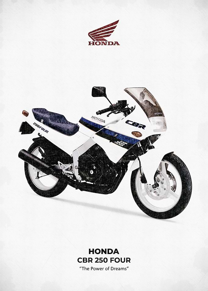 Honda CBR 250 Four 1986 Motorcycle