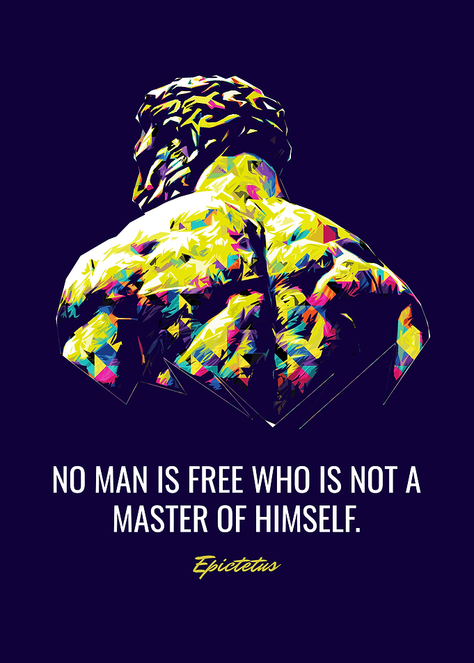 Epictetus Quote Art