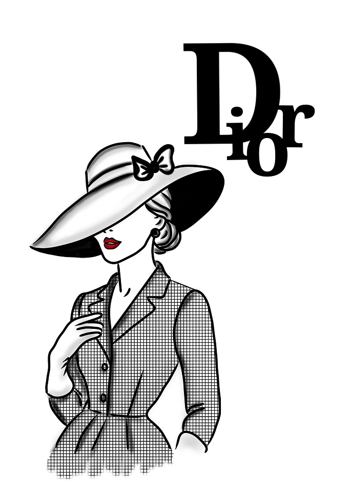 Dior Fashion Illustration