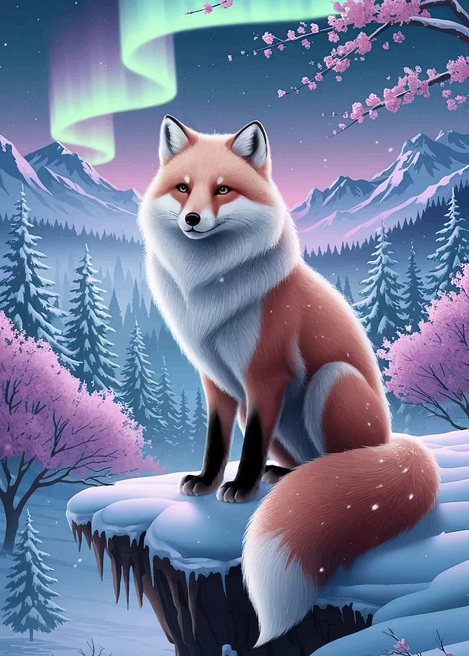 Fox Winter Wonderland