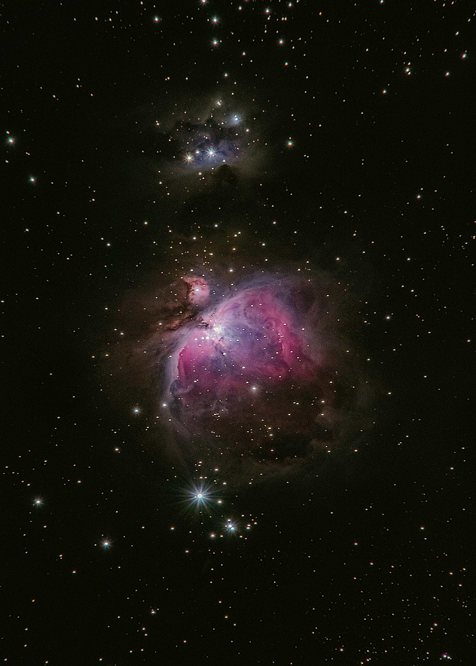 Orion Nebula in Deep Space