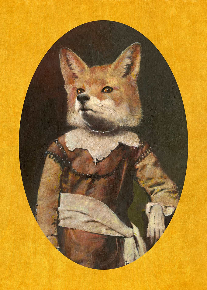 Young Victorian Vixen On Gold