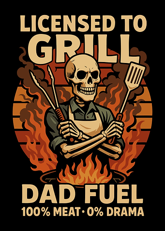 Licensed to Grill Dad Fuel