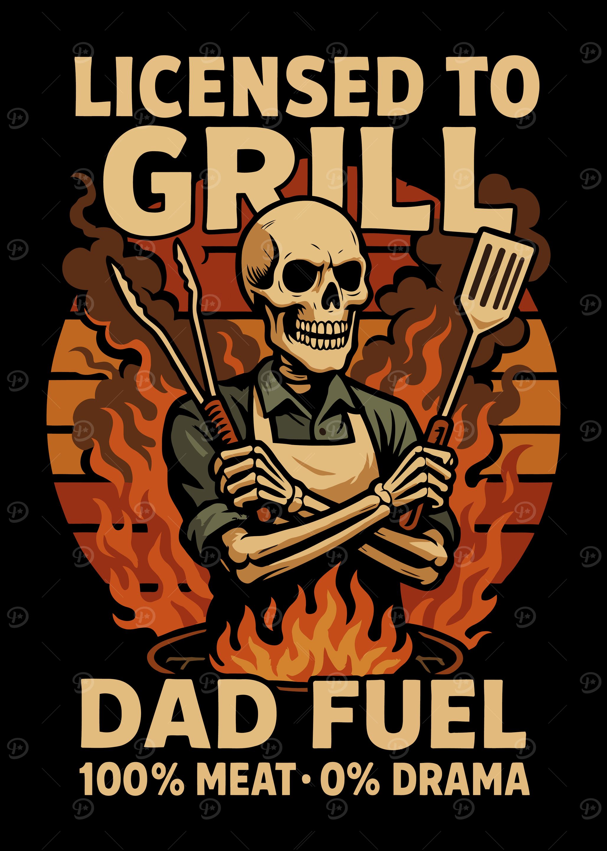 Licensed to Grill Dad Fuel