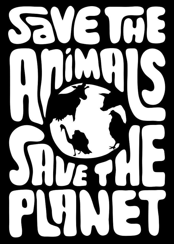 Save Animals, Save Planet Graphic