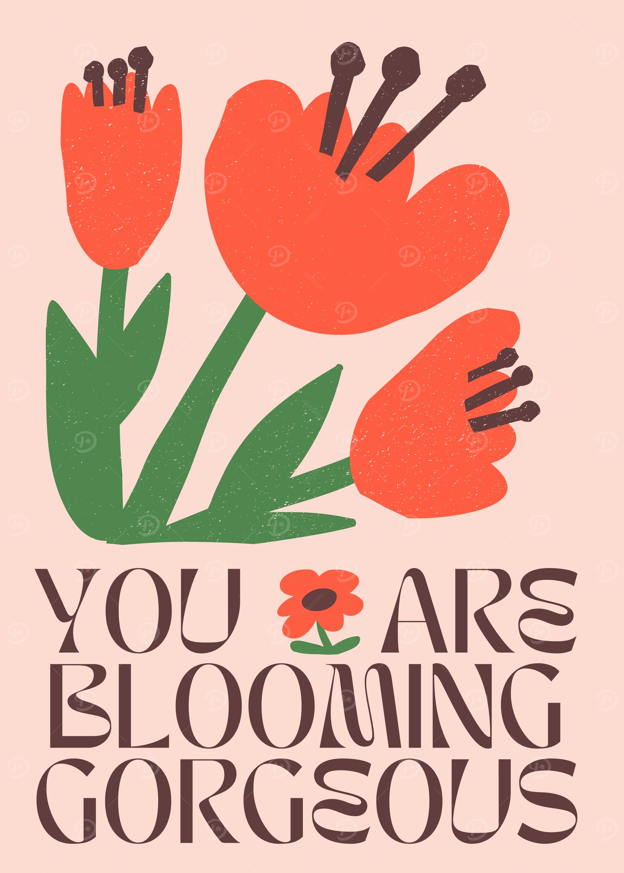 Blooming Gorgeous Floral Art Print