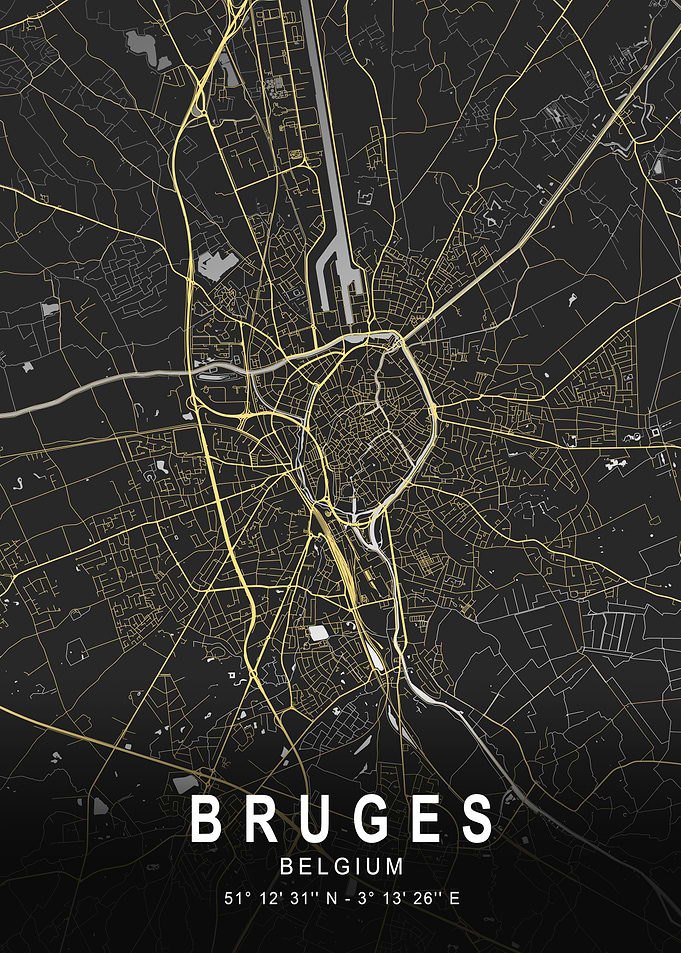 Bruges Silvert City Map