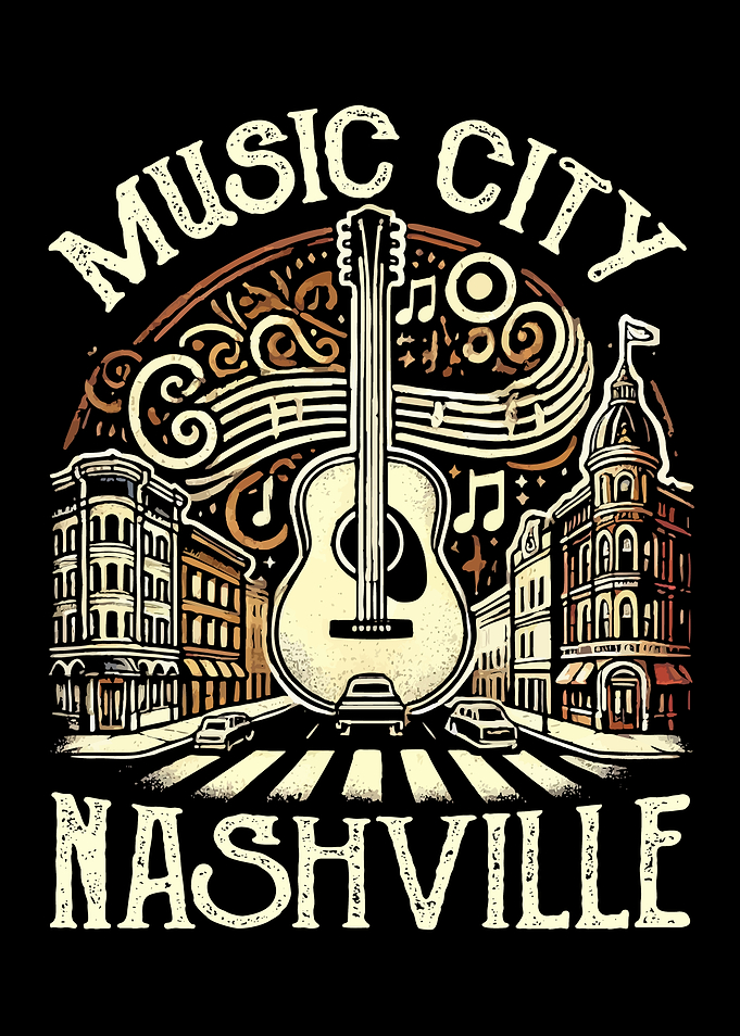 Music City Souvenir From Nashville TN Guitar Nashville