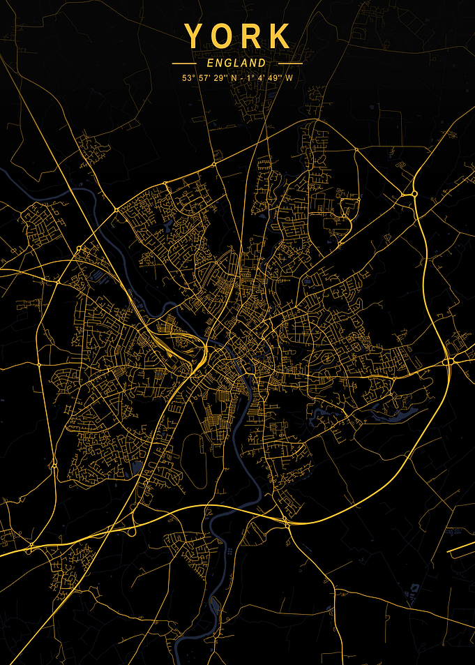 York Golden City Map