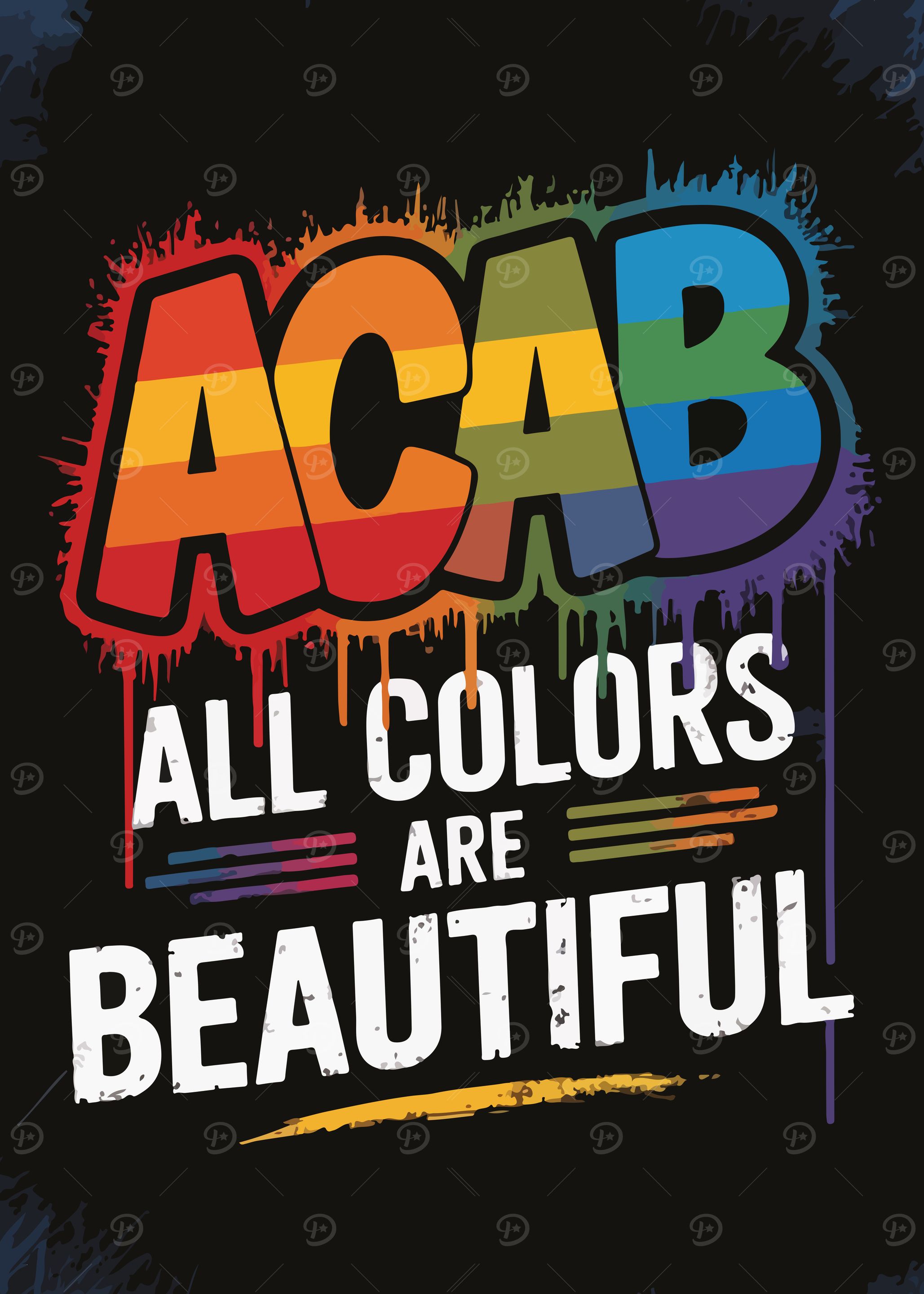 ACAB All Colors Are Beautiful
