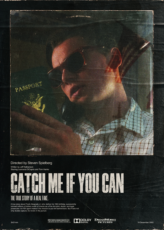 Catch Me If You Can Movie Poster