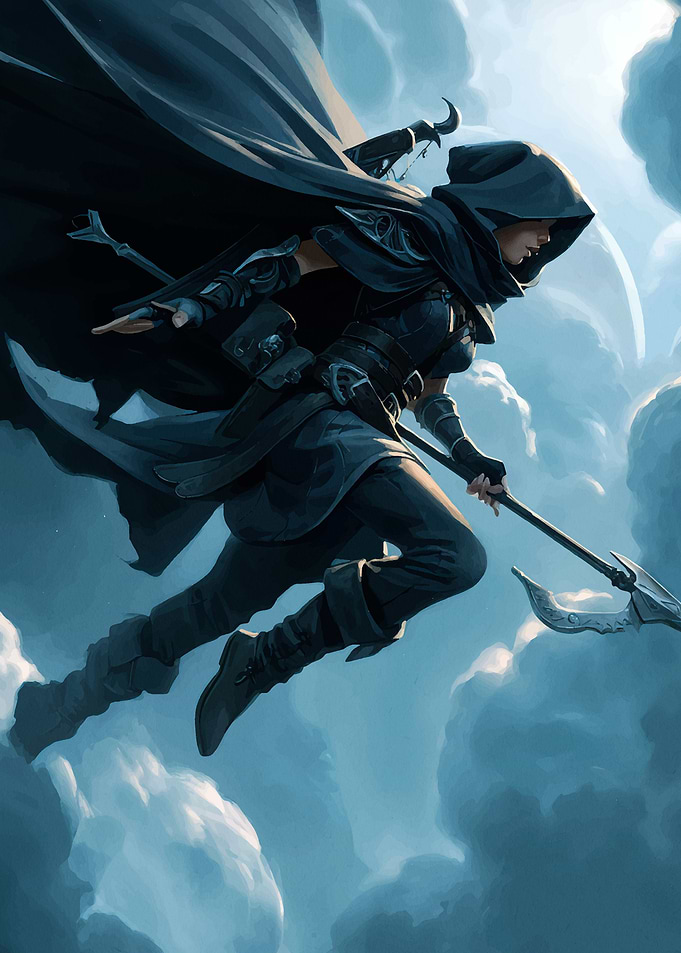 Hooded Warrior Flight