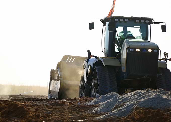 Tractor Pan Scraper