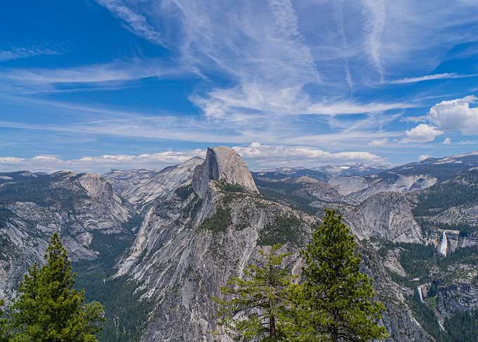 Yosemite National Park Half Dome View