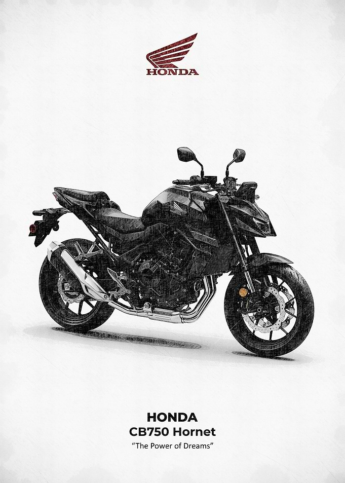 Honda CB750 Hornet Black edition