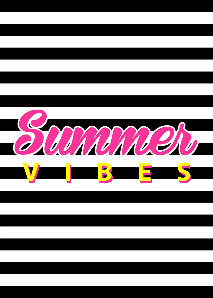 Summer Vibes on Stripes