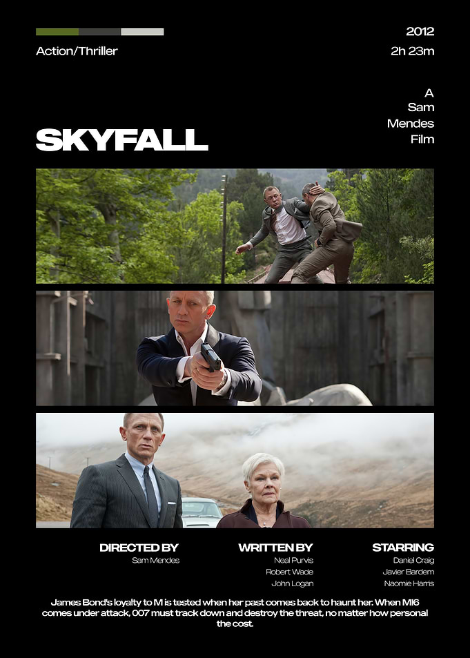 Skyfall Movie Poster