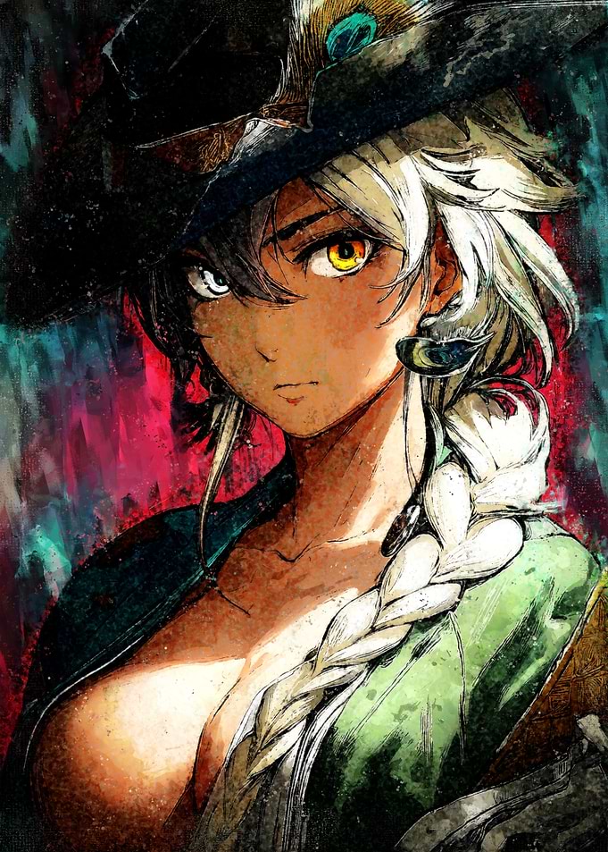 Argus Cowgirl Print Design