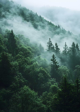 Whispers in the Mist – Emerald Forest Serenity