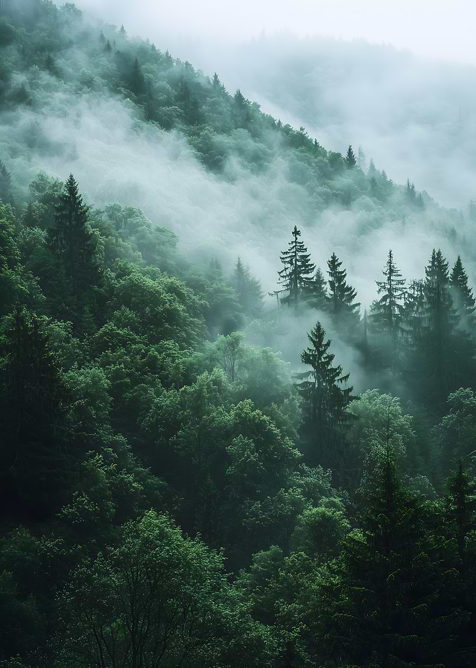 Whispers in the Mist – Emerald Forest Serenity
