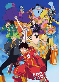 Straw Hat Pirates Egghead Arc style