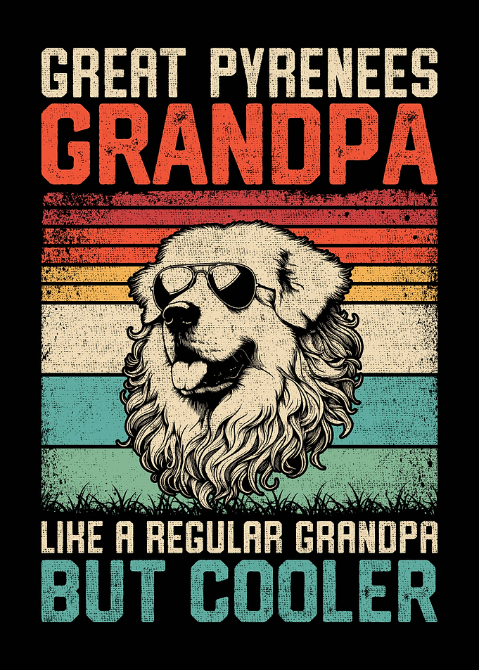Great Pyrenees Grandpa