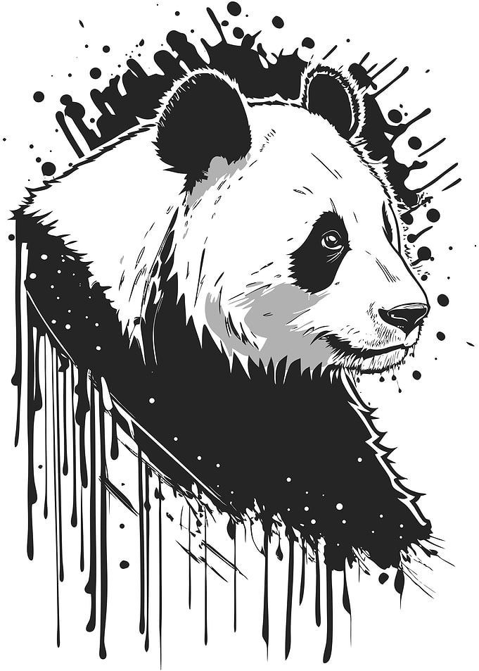 Panda Watercolor