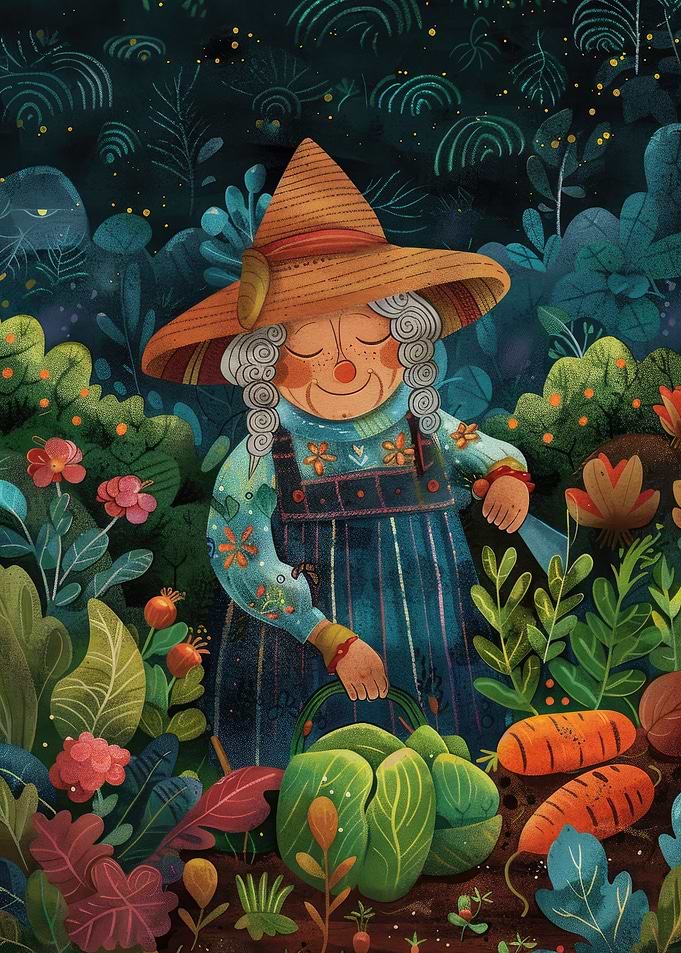 Grandma's Garden Harvest
