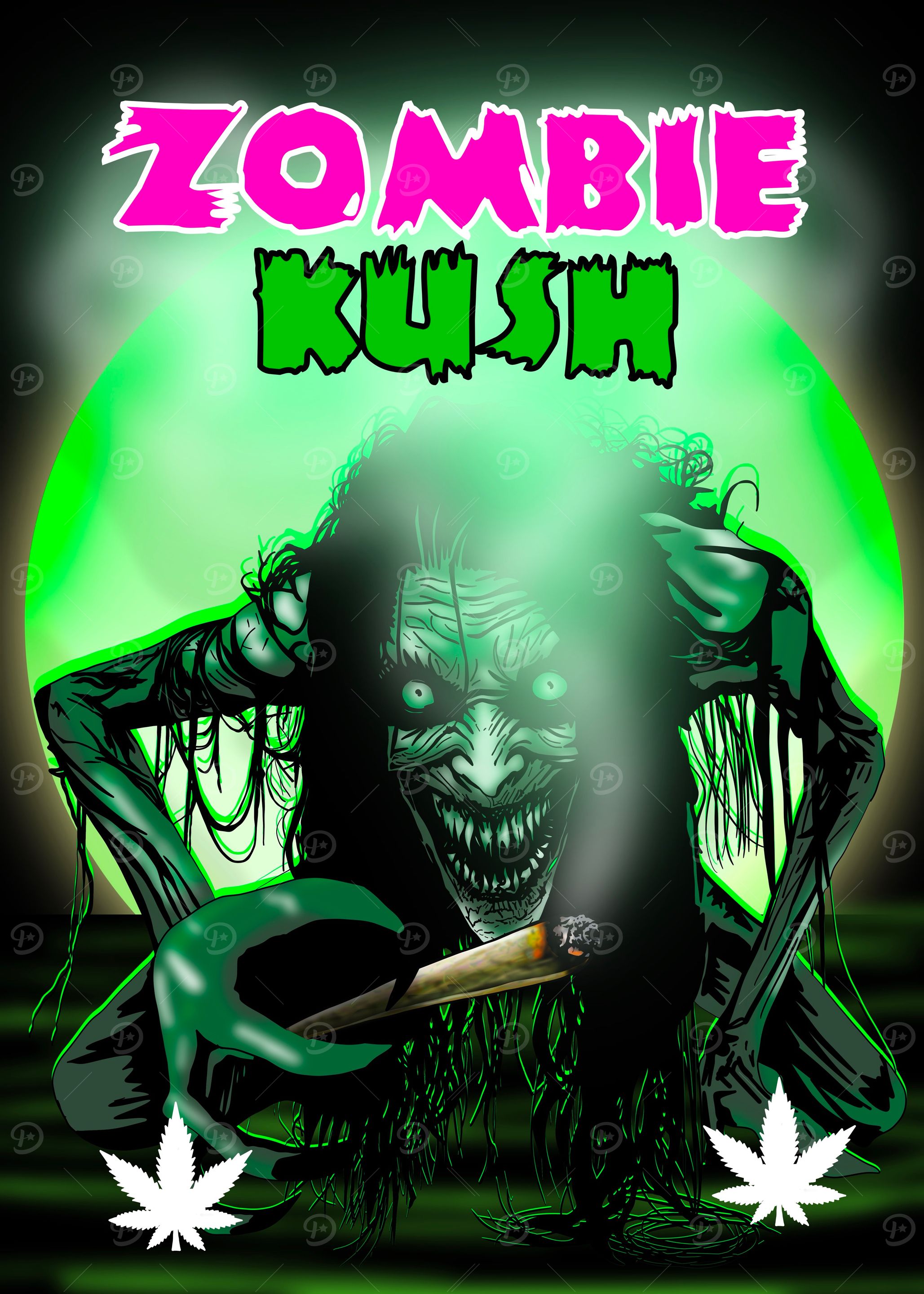 Zombie Kush Illustration