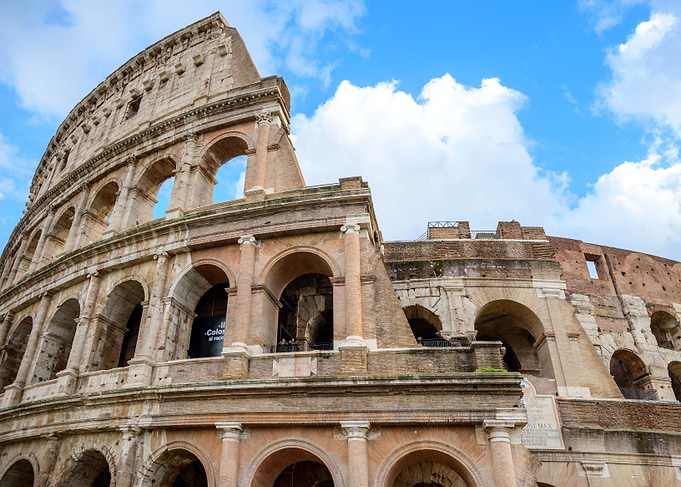 The Colosseum in Rome