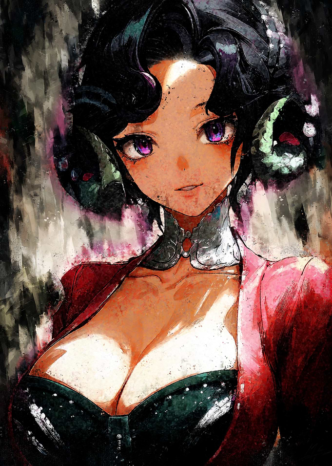 Anjo Succubus Singer Fancy Poster Design