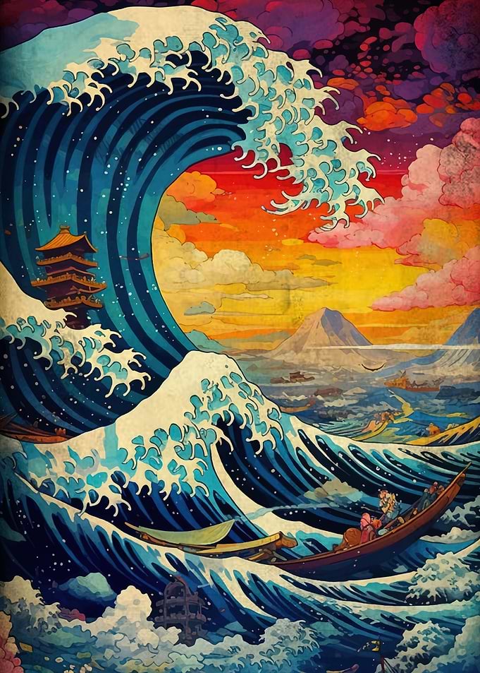Great Wave Landscape