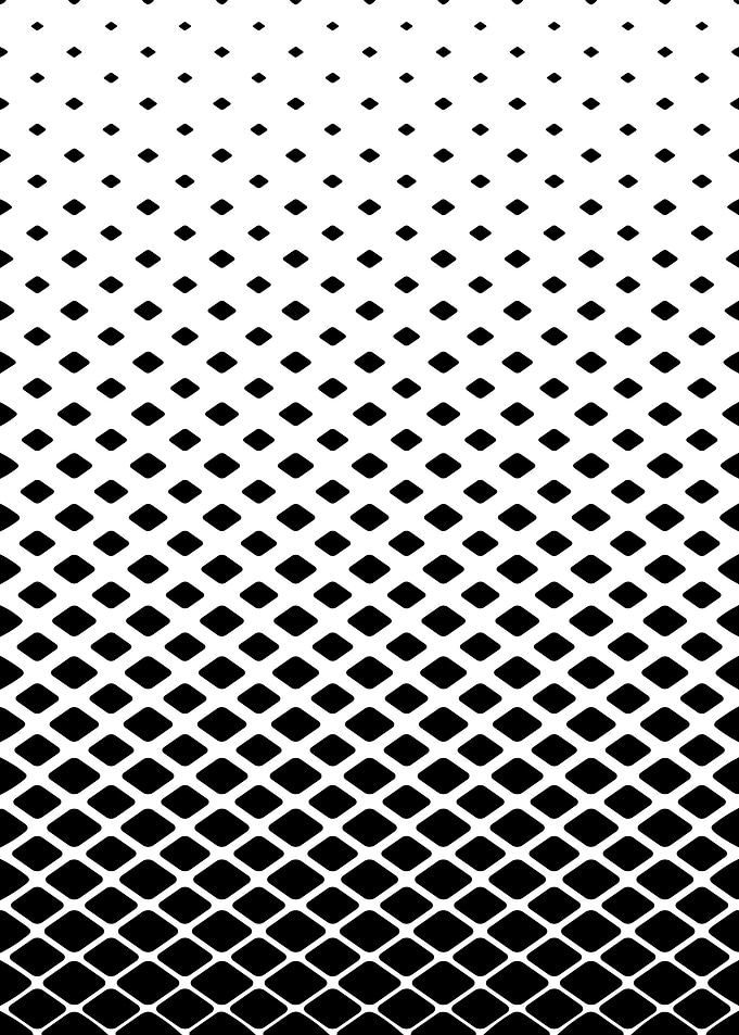 Black and White Geometric Pattern