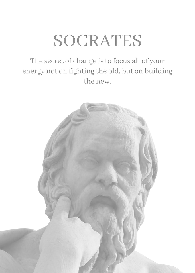 Socrates Quote Motivational Inspirational
