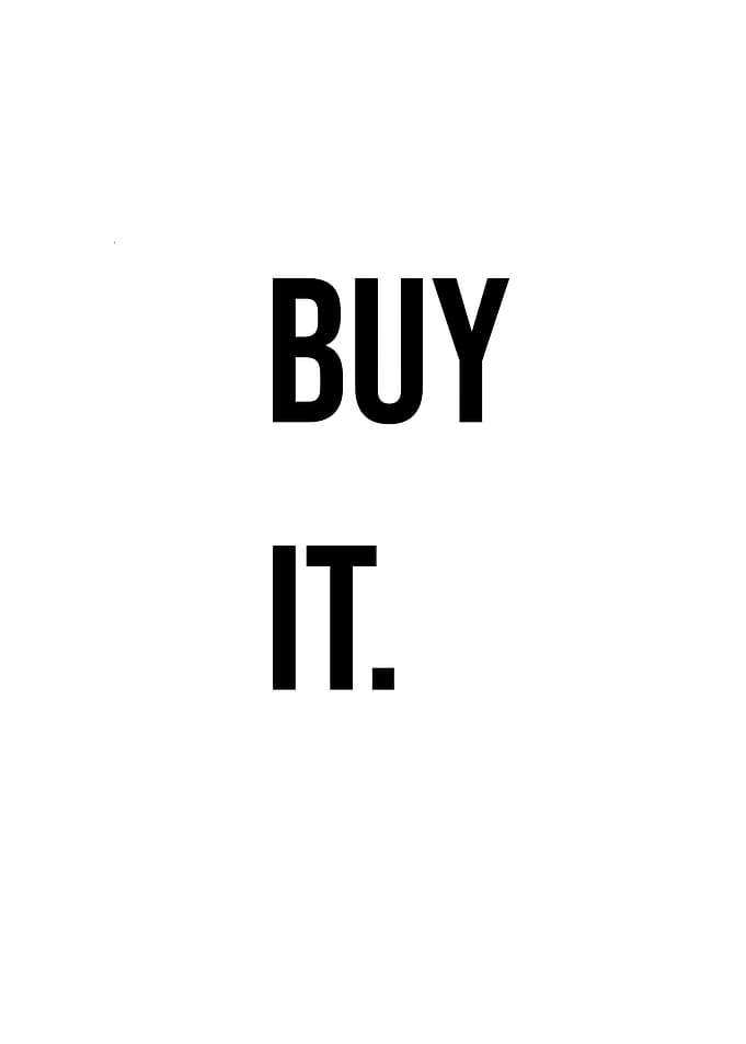 'Buy It' Quote