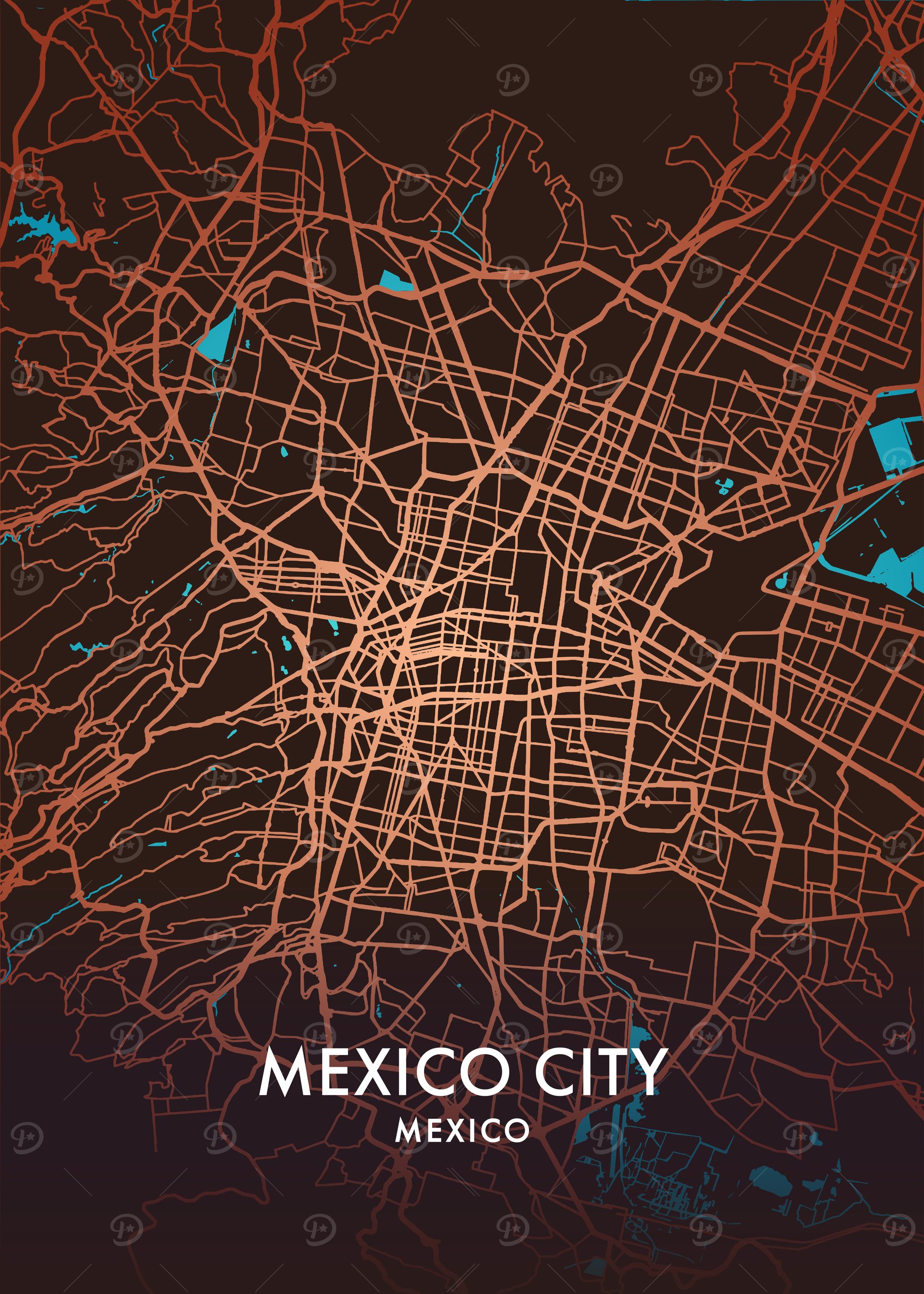 Mexico City Map