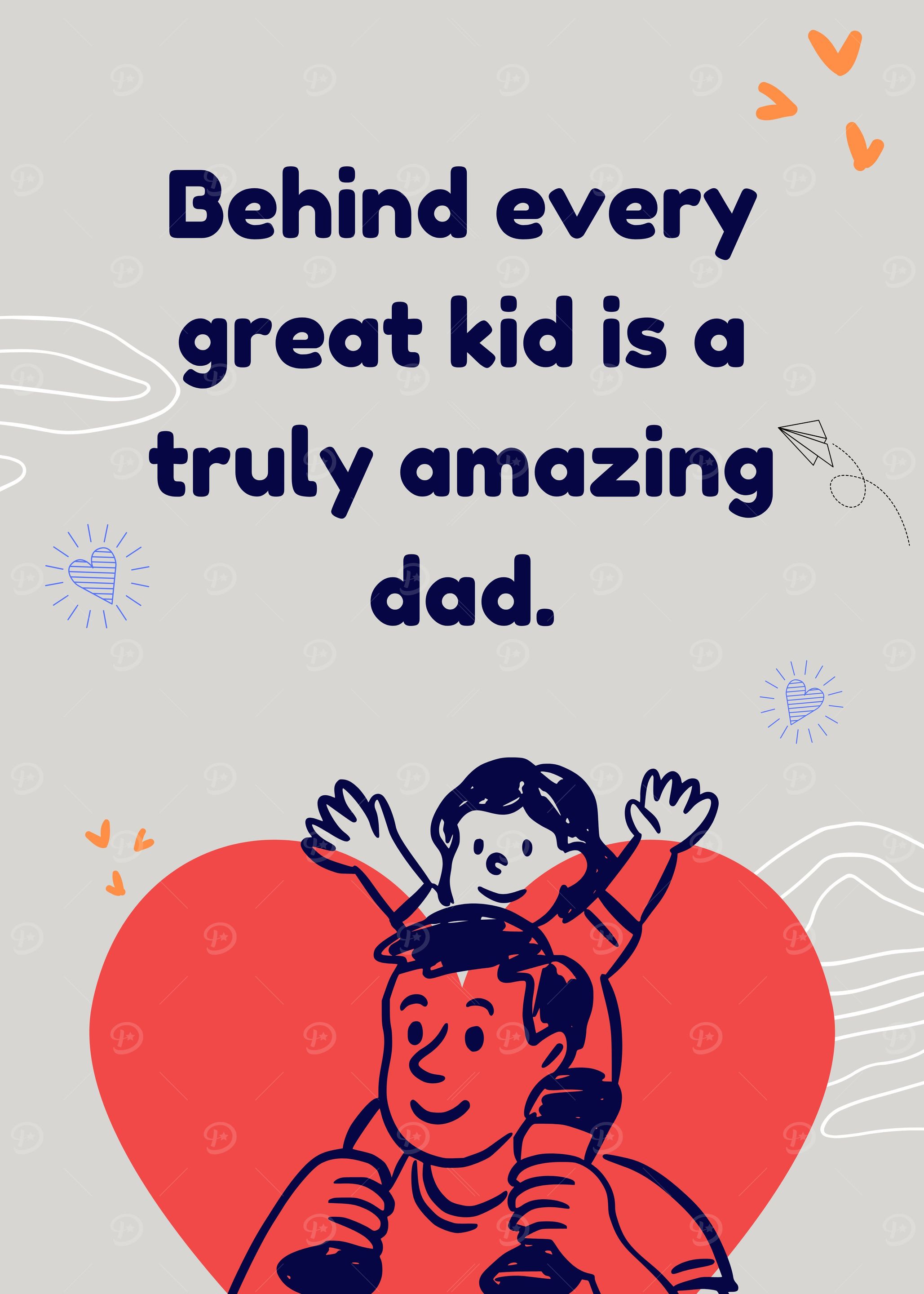 Amazing Dad and Great Kid