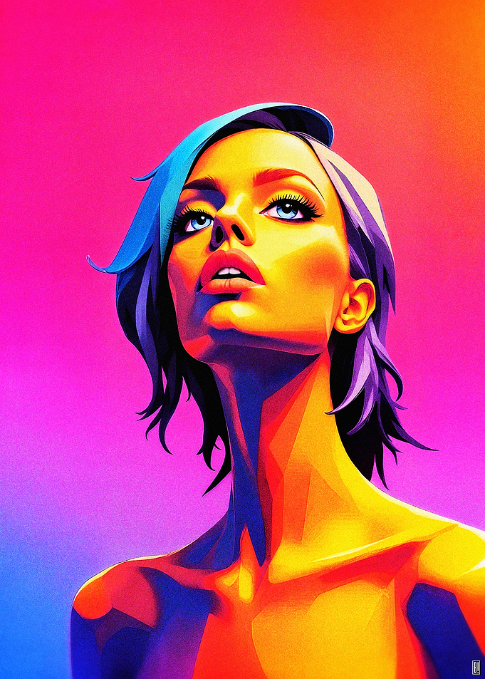 Dreamwoman – A Colorful Portrait of Feminine Power